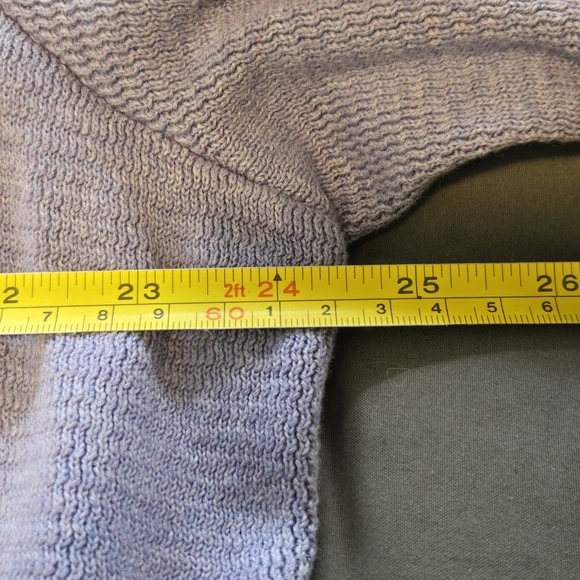 Talbots Soft Purple Open Front Cardigan - Picture 8 of 9